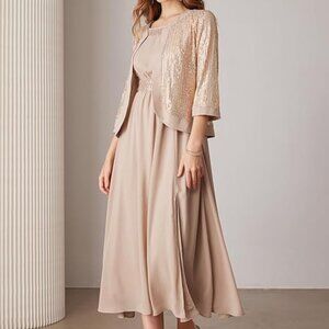 NWT. Grace Karin Mother of the Bride Formal Dress. Size 16.